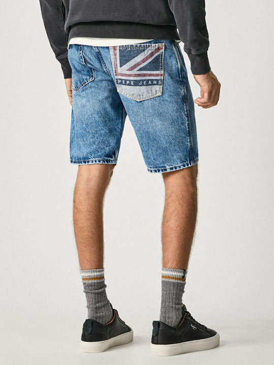 Pepe Jeans Men's Shorts Jeans Blue