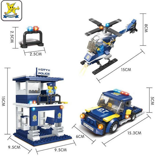 Building Blocks Police For 6+ Years 400 Pieces