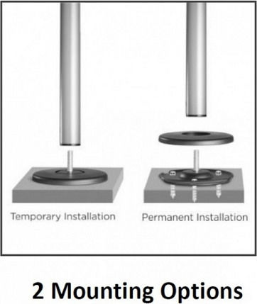 Techly ICA-TR32 TRD-407205 Fernsehhalterung Boden bis 70" und 30kg