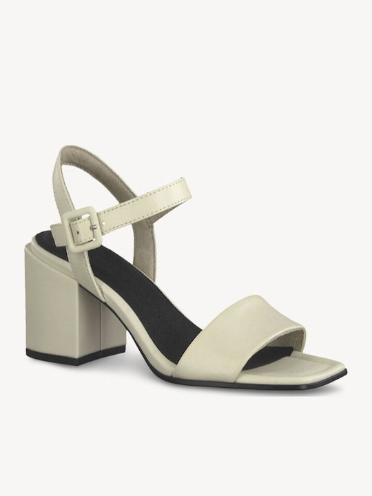 Leather Sandals Anatomic Beige