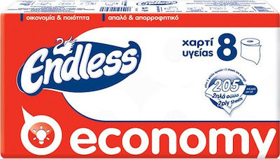 Endless Χαρτί Υγείας Economy 8 Ρολά 65gr