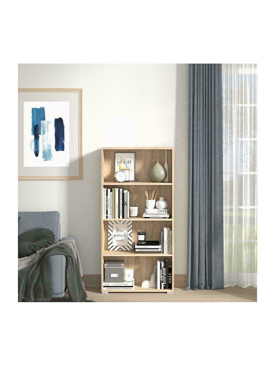 Bookcase Tomar Sonoma 70x24.5x142cm