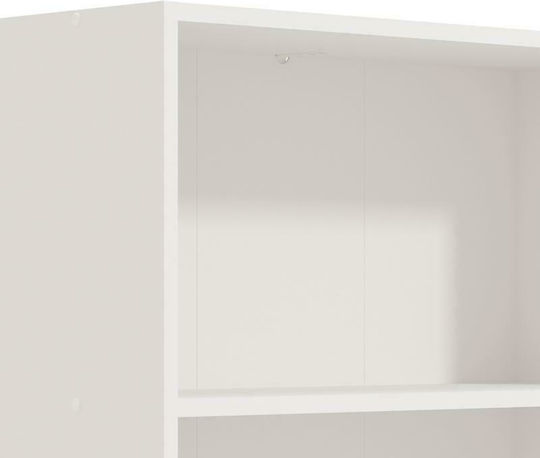 Bibliotecă Tomar Albă 70x24.5x142cm