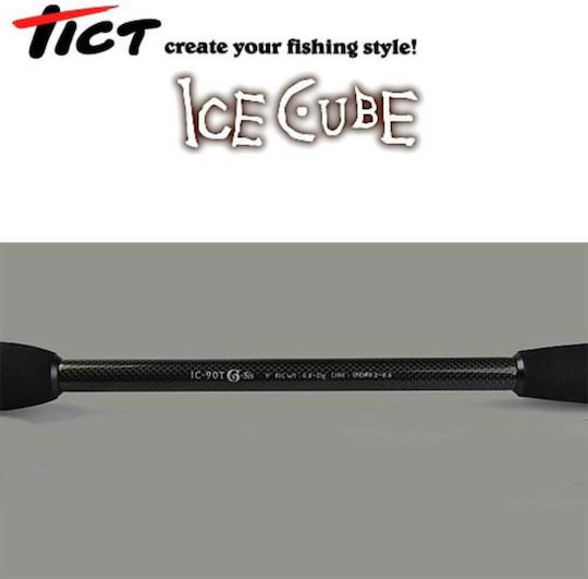 Tict Ice Cube 90TG-SIS Καλάμι Ψαρέματος για Light Rockfishing 2.76m 0.8-21gr