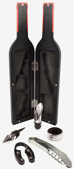 Legami Milano Rosso Комплект Аксесоари За Вино 5 Бройки BTL0002