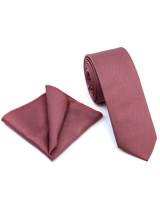 Legend Accessories Men's Tie Set Monochrome In Pink Colour