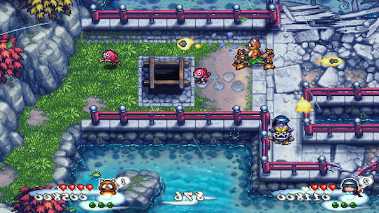 Pocky & Rocky Reshrined Switch Game