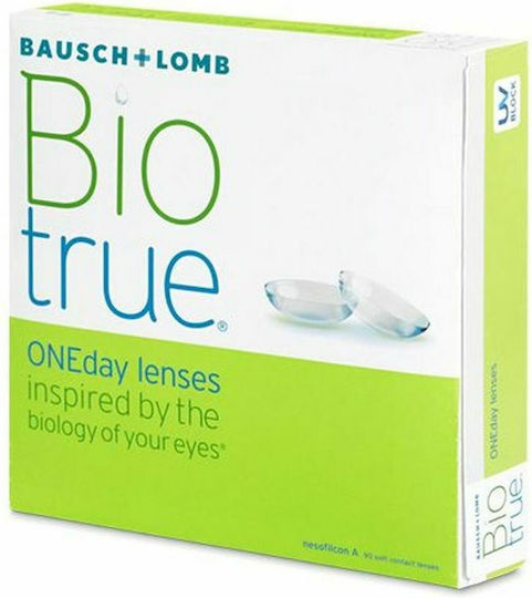Bausch & Lomb Biotrue ONEDay 90 Daily Contact Lenses Hydrogel with UV Protection