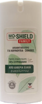 Menarini Mo-Shield Family Инсектоотблъскващо Спрей Течност за отблъскване на комари за комари Коприва Подходящо за Деца 75мл