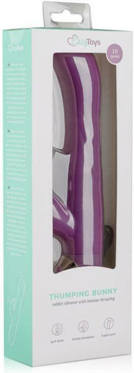 Easytoys Thumping Bunny Δονητής Rabbit 27cm Purple