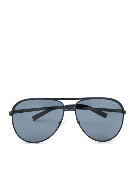 Armani Exchange Ανδρικά Γυαλιά Ηλίου με Μπλε Μεταλλικό Σκελετό και Polarized Φακό AX2002 60992V