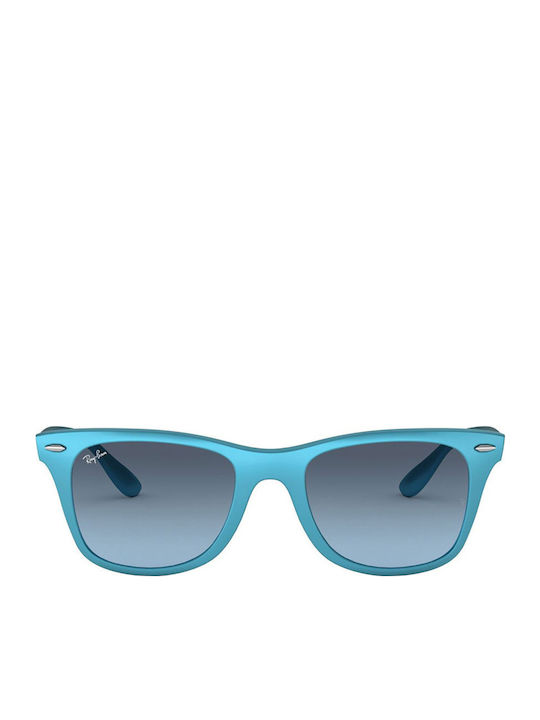 Ray Ban Wayfarer Literforce Γυαλιά Ηλίου Τιρκουάζ με Κοκκάλινο Σκελετό