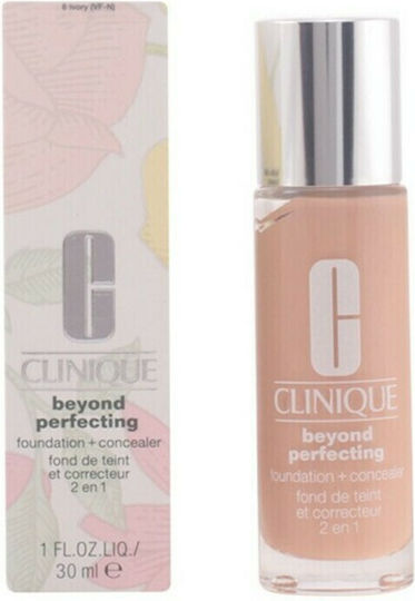 Clinique Beyond Perfecting Foundation + Concealer 02 Alabaster 30ml