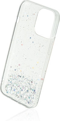 Naxius Glitter Silicone Back Cover Transparent (iPhone 13 Pro)