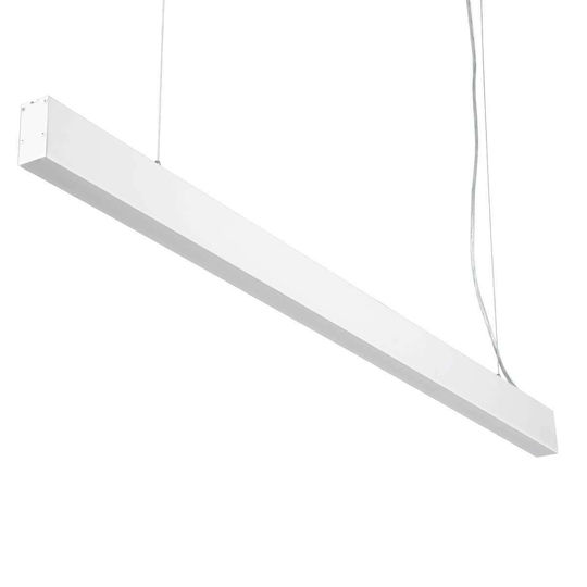 GloboStar Felix LED Γραμμικό Φωτιστικό Οροφής 54W Θερμό Λευκό IP20 με Ρυθμιζόμενη Ένταση Μ120xΒ3.5xΥ7εκ.
