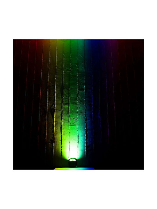 GloboStar Stepluna Outdoor Floor Lamp LED Wall Washer 6W RGB IP65 Black
