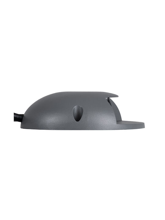 GloboStar Stepluna Außenstehlampe LED Wall Washer 6W RGB IP65 Grau