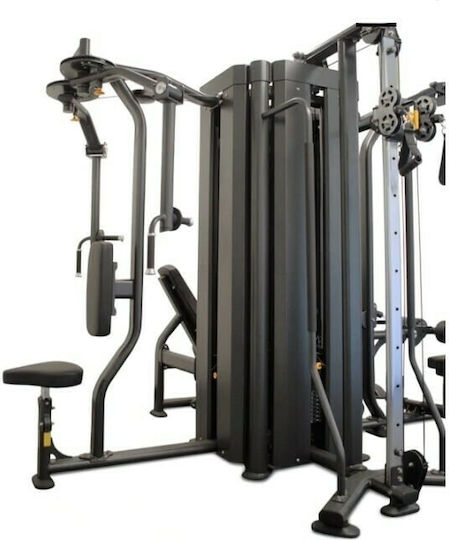 Luxury Fitness Многофункционален Уред за Фитнес с Тежести 368кг (4x92кг)