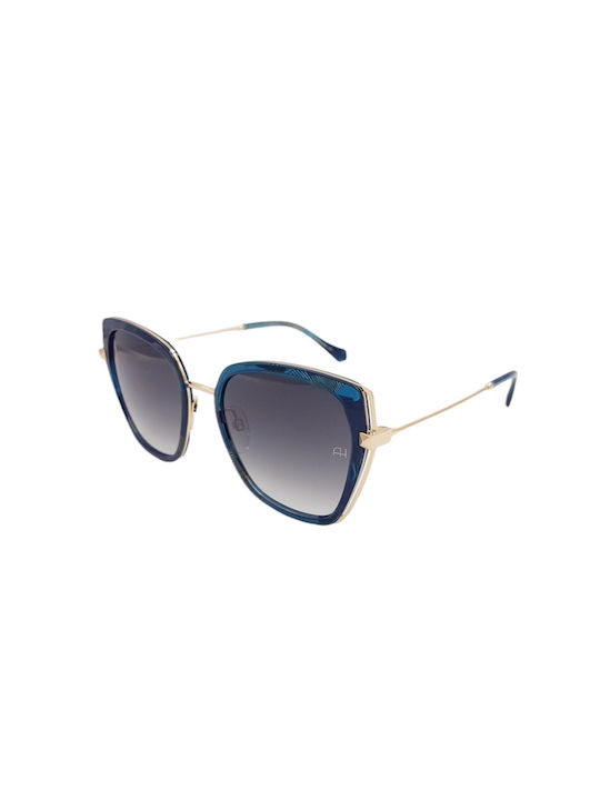 Ana Hickmann Women's Sunglasses with Blue Frame AH3245 G21