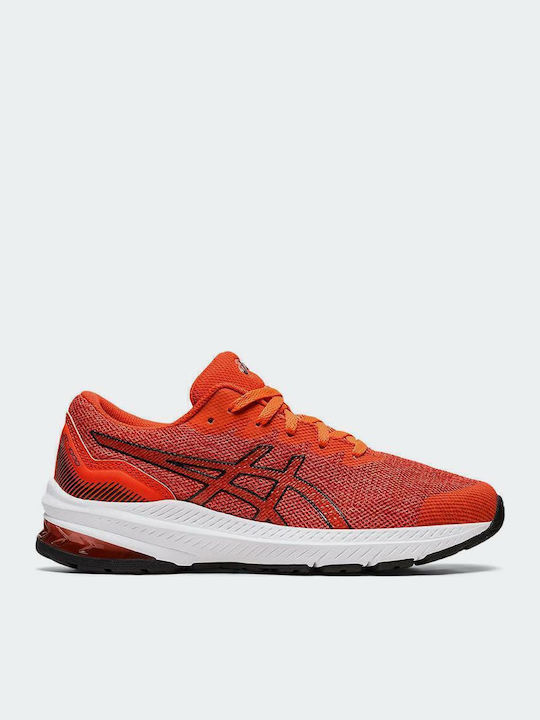 GT-1000 11 GS Kids Sports Shoes Running with Laces Orange