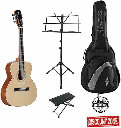 Alvarez Κλασική Κιθάρα 3/4 Regent RS26N Standard Bundle Natural
