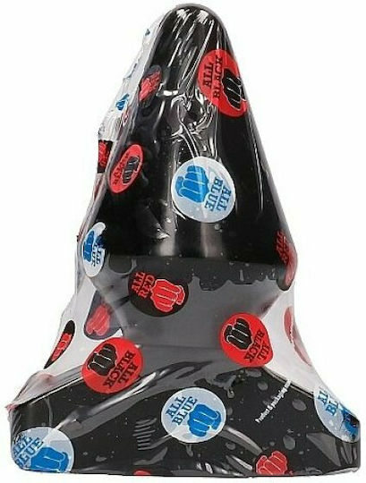 All Black Anal Plug Πρωκτική Σφήνα Black 18.5cm
