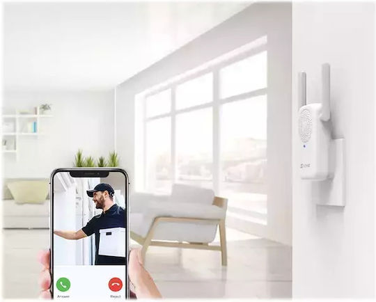 Ezviz Ασύρματο Κουδούνι Πόρτας Wi-Fi Λευκό