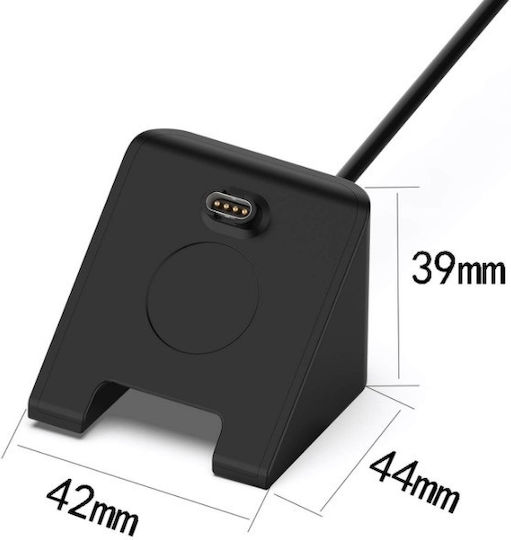 USB Table Charging and Data Cable Ladegerät für Garmin Fenix 5/5 Plus Schwarzς