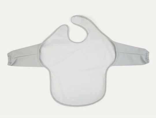 Done by Deer Sea Friends Waterproof Coverall Plastic with Hoop & Loop Fastener & Sleeves Gray for 6 m+