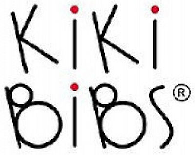 Kiki Bibs Pompon Flamingo Bandana Fabric with Button Pink for 3 m+