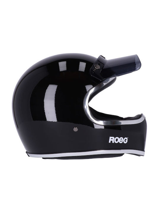 Roeg Peruna Full Face ECE 22.05 Metallic Black Roeg Peruna Full Face ECE 22.05 Metallic Black