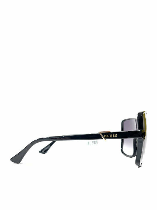 Guess Guess Women's Sunglasses with Black Horn-Rimmed Frame and Grey Gradient Lenses GU7812 01B