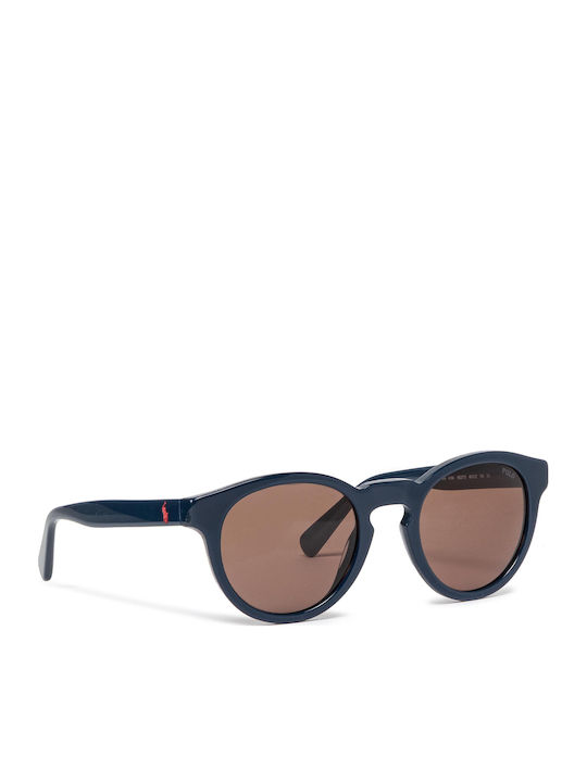 Ralph Lauren Unisex Sunglasses with Blue Plastic Frame PH4184 562073