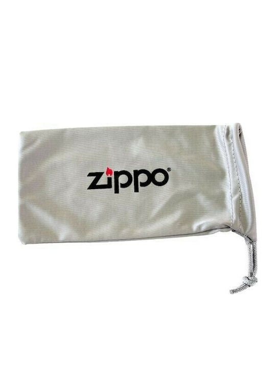 Zippo Ανδρικά Γυαλιά Ηλίου με Ασημί Μεταλλικό Σκελετό OB36-08