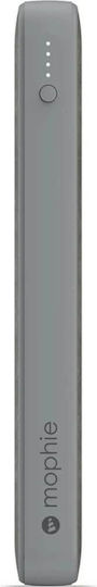 Mophie Powerstation Fabric 10000mAh with USB-A and USB-C Output Ports Grey