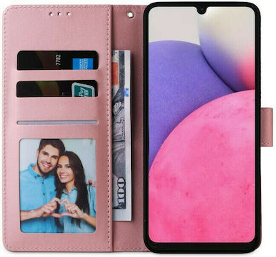 Tech-Protect Wallet Synthetic Leather Floral Rose (Galaxy A33 5G)