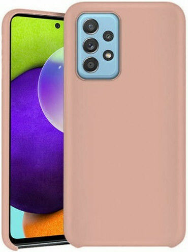 Vennus Lite Back Cover Σιλικόνης Light Pink (Galaxy A52 / A52s)