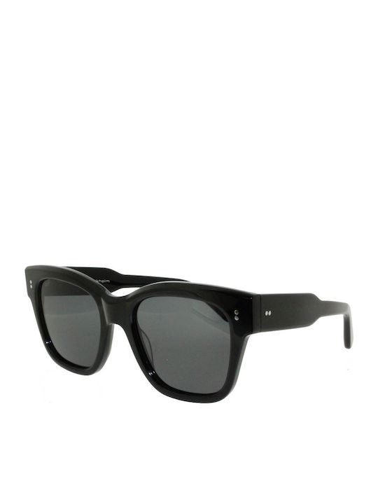 Chimi 07 Unisex Sunglasses with Black Plastic Frame and Black Lens