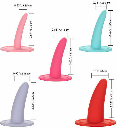 Calexotics She-ology 5-piece Wearable Vaginal Dilator Set 5er-Satz Dildo