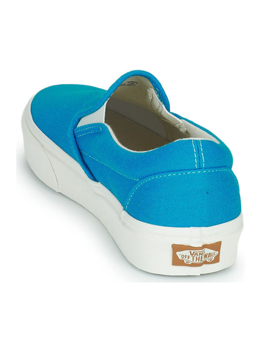 Πάνινα Ανδρικά Slip-On Μπλε