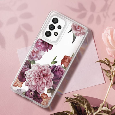 Spigen Cyrill Cecile Back Cover Σιλικόνης Rose Floral (Galaxy A53)