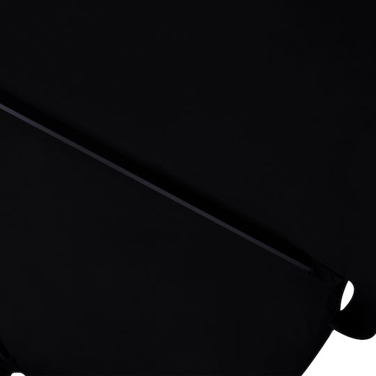 Professional Round Metal Parasol Darwin Black Φ2.35xH2.4m