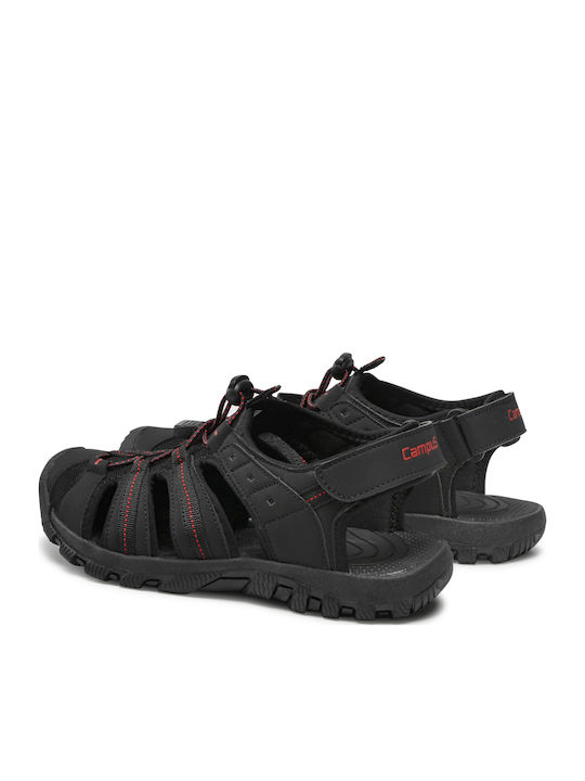 Herrensandalen in Schwarz Farbe