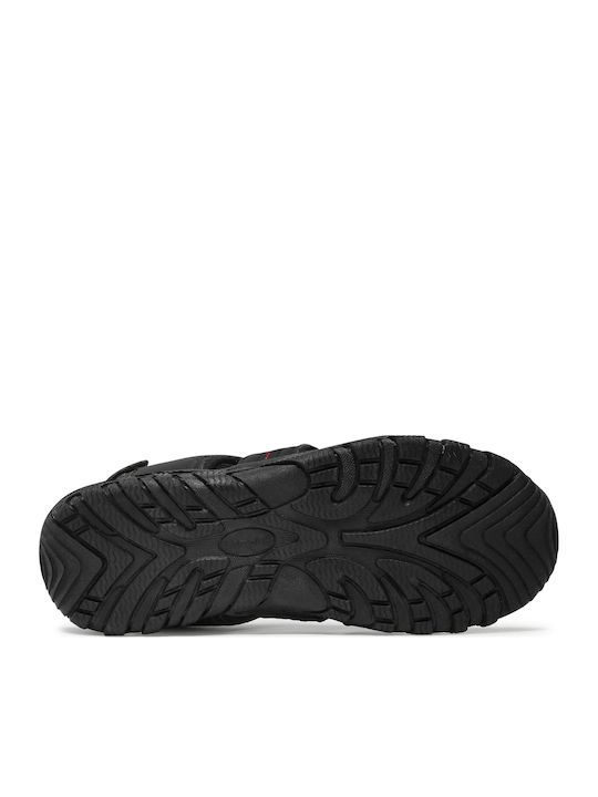 Herrensandalen in Schwarz Farbe