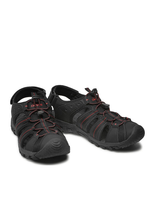 Herrensandalen in Schwarz Farbe