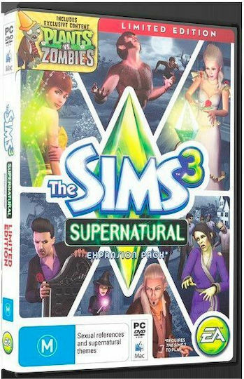 The Sims 3 Supernatural PC Game (Used)