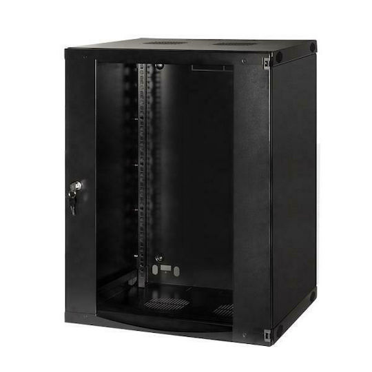LogiLink Επιδαπέδια Καμπίνα Rack 15U 54x45x72.5cm Μαύρο W15F64B