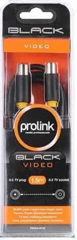 Prolink Antenna Cable Coax male - Coax female Black 3m (PB252-0300) 1pcs