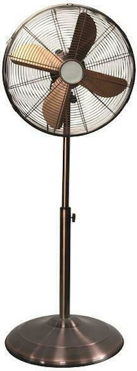 Eurolamp Ferrara Ventilator Pe Piedestal 60W Diametru 40cm Cupru