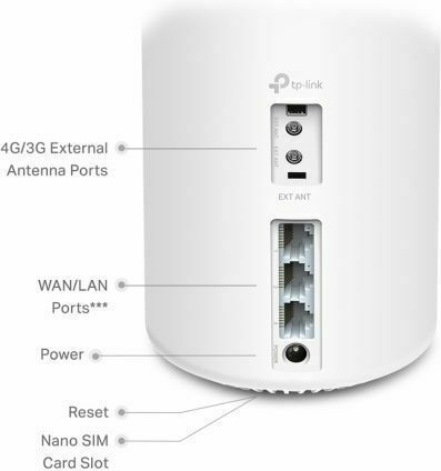 TP-LINK Deco X20 4G v1 WiFi Mesh Network Access Point Wi‑Fi 6 Dual Band (2.4 & 5GHz)